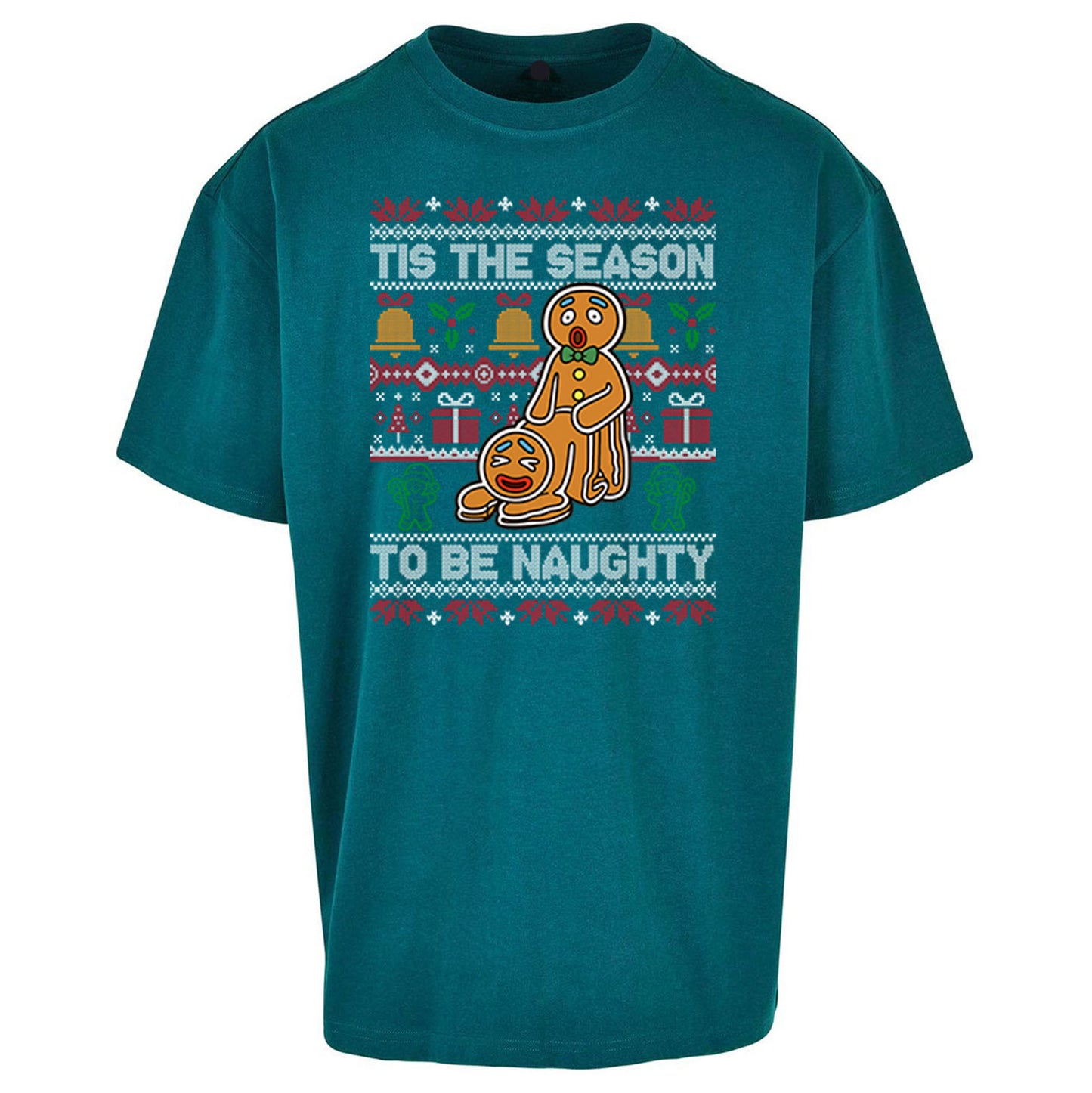 Ginger Bread Man Oversized T Shirt