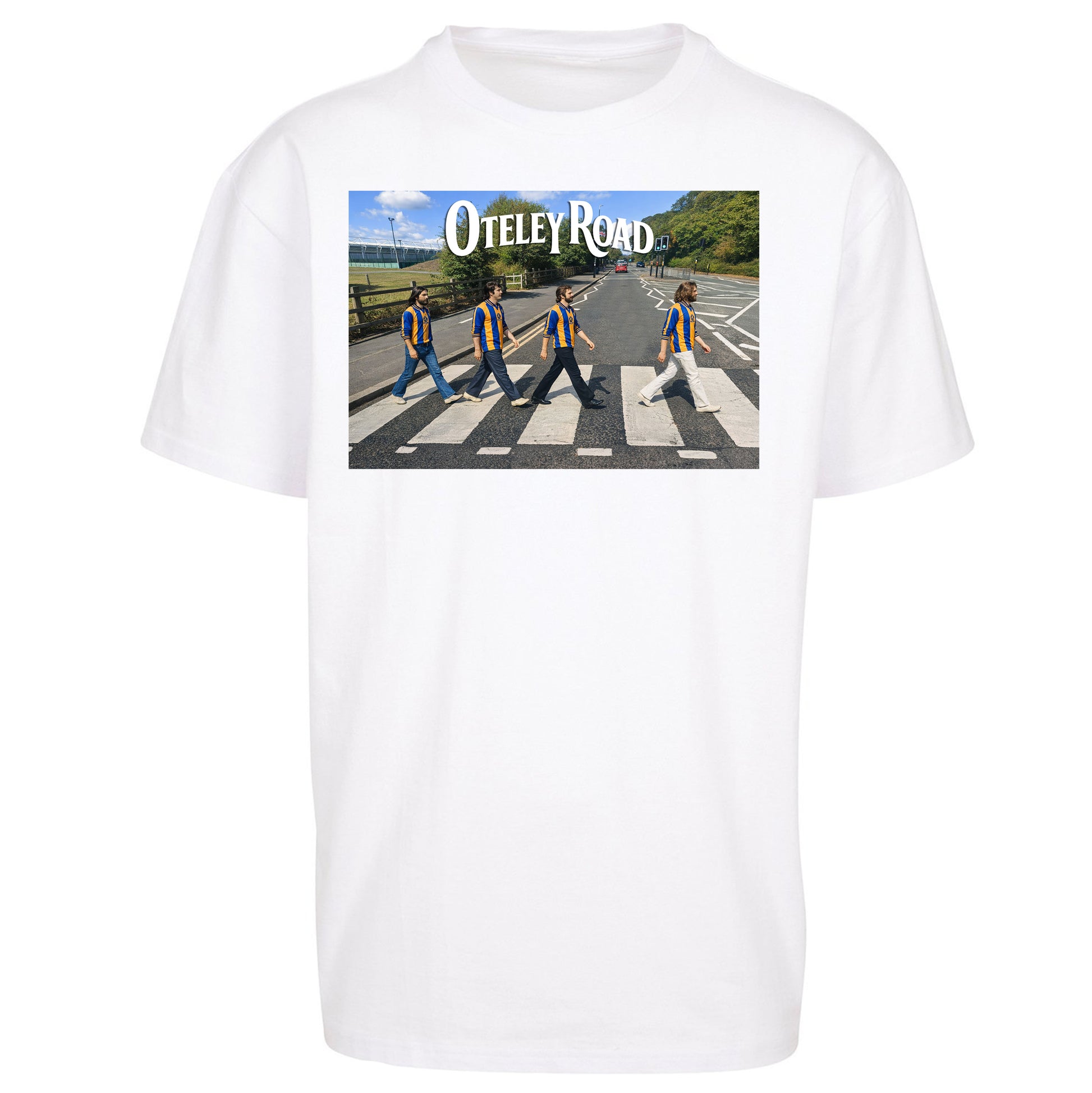 Shrewsbury Town Beatles Parody Oversized T Shirt | Buy Otleley Road Clothes