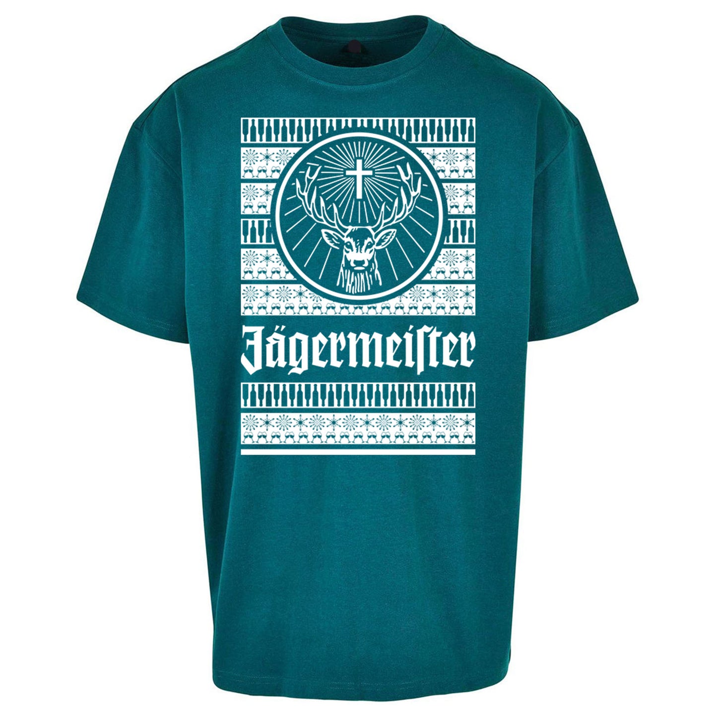Jagermeister Christmas Oversized T Shirt