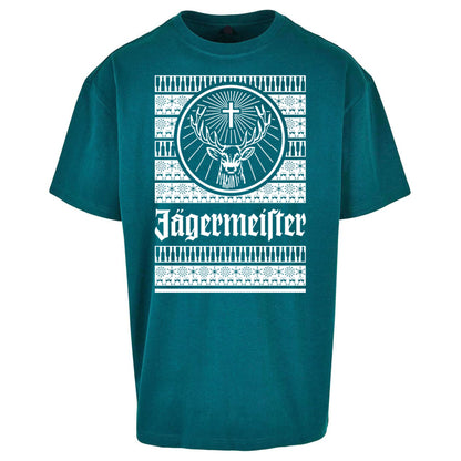 Jagermeister Christmas Oversized T Shirt