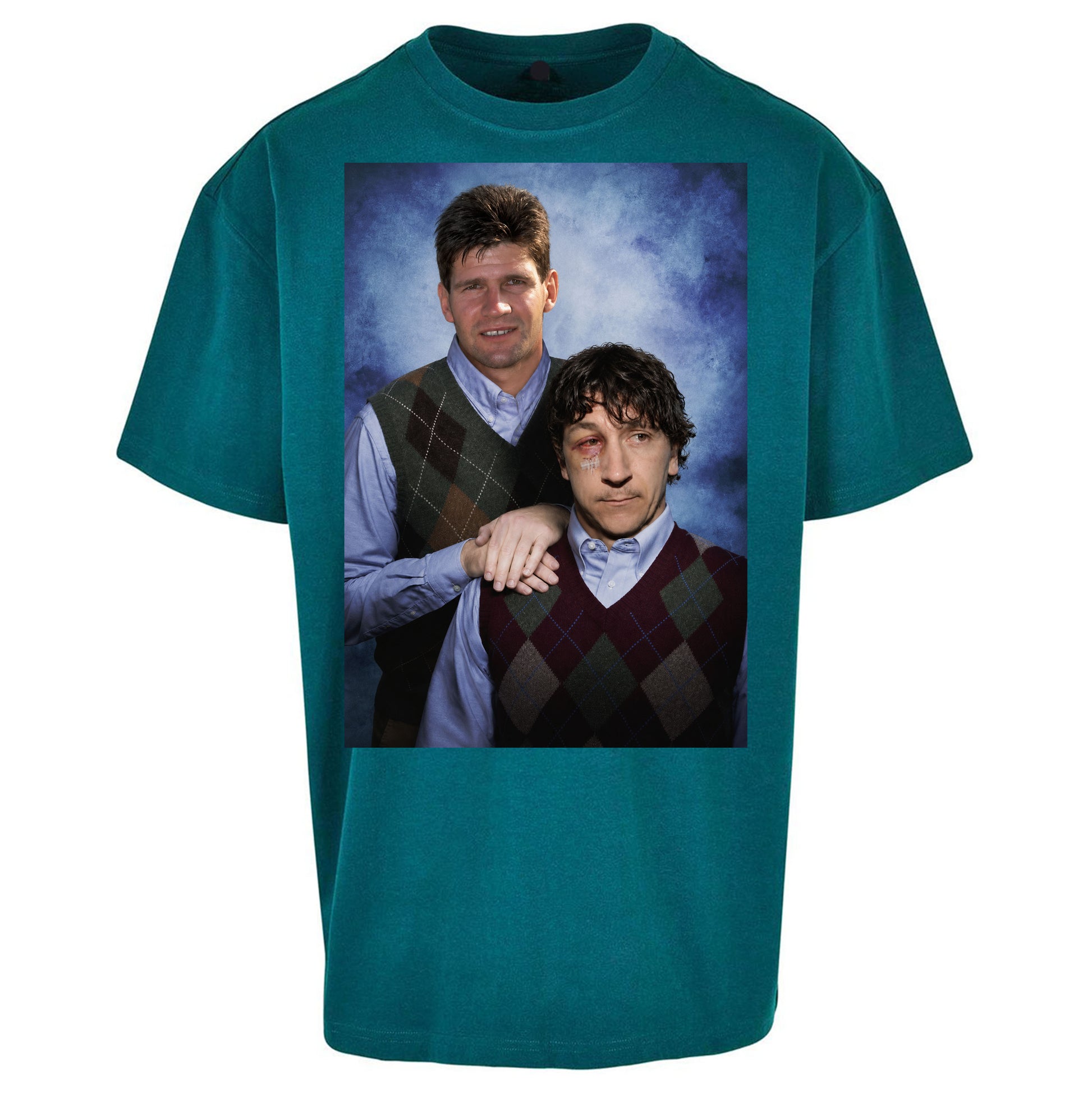 Brian Laws Ivano Bonetti Grimsby Town Step Brothers Oversized T Shirt