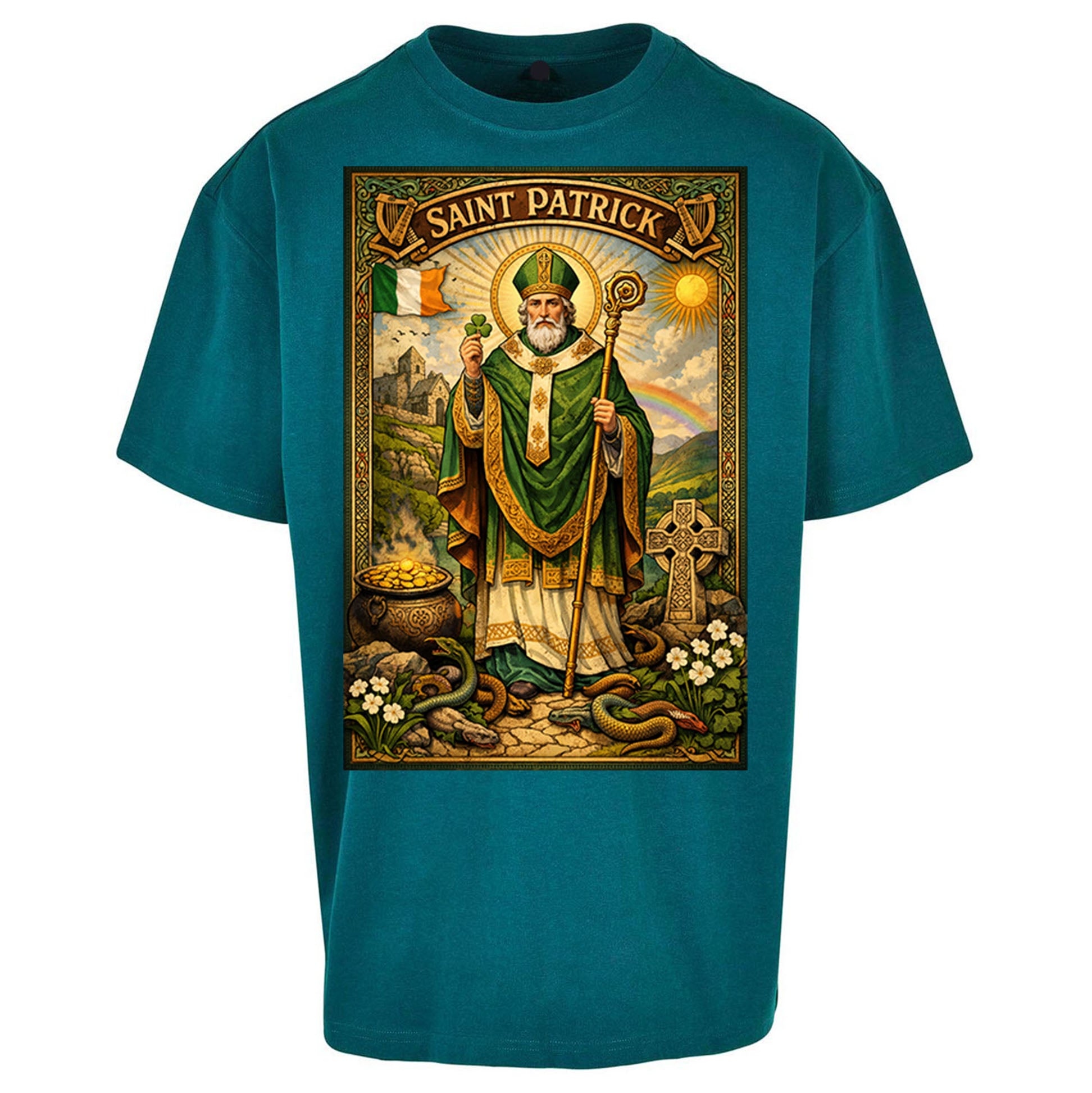 Saint Patrick Oversized T Shirt