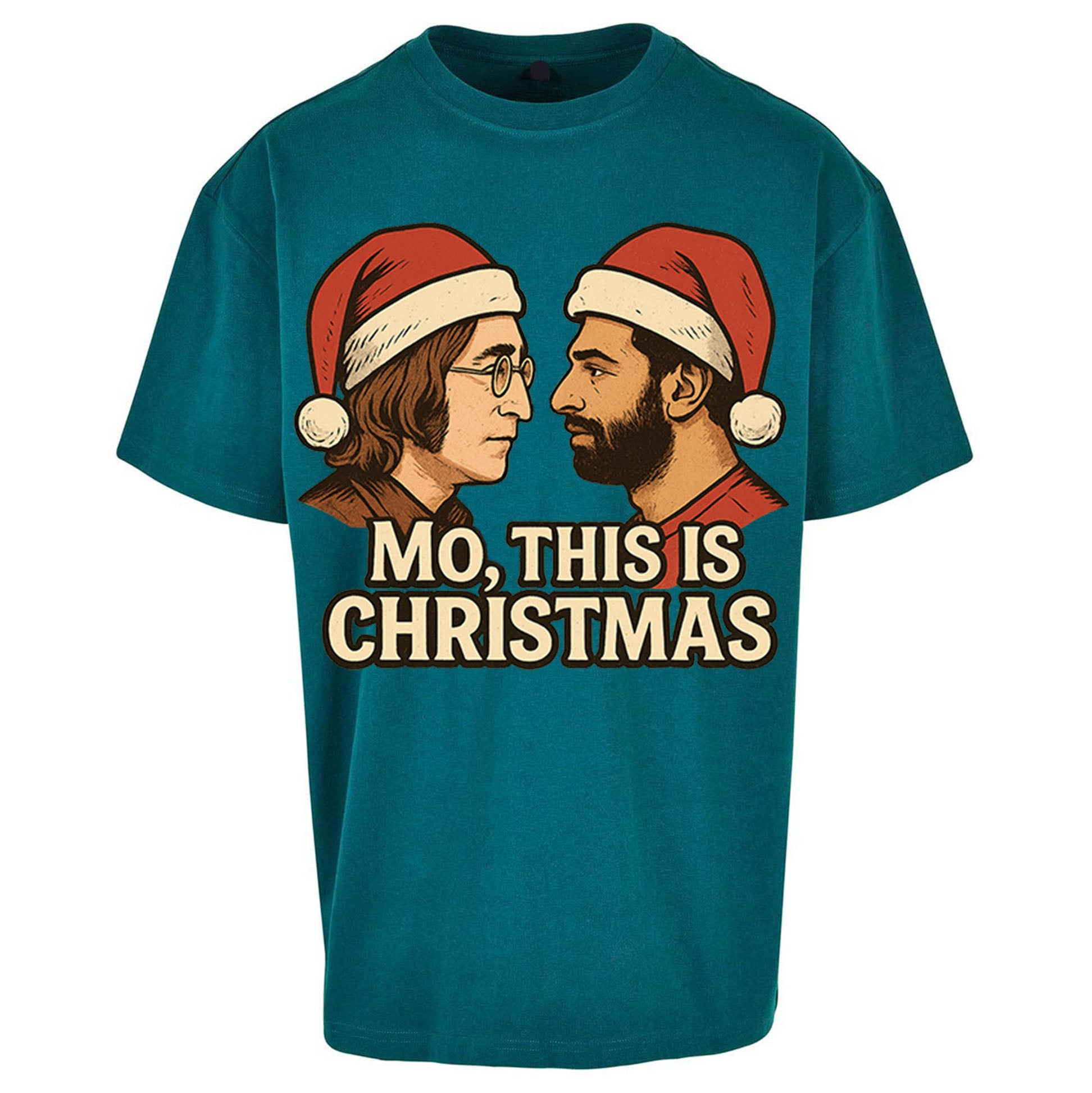 Mo Salah Christmas Oversized T Shirt