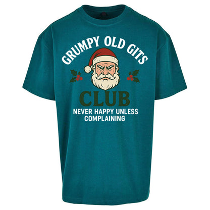 Grumpy Christmas Oversized T Shirt
