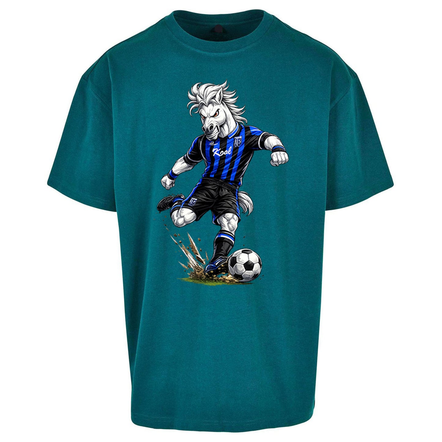 Retro Gillingham Football Oversized T Shirt