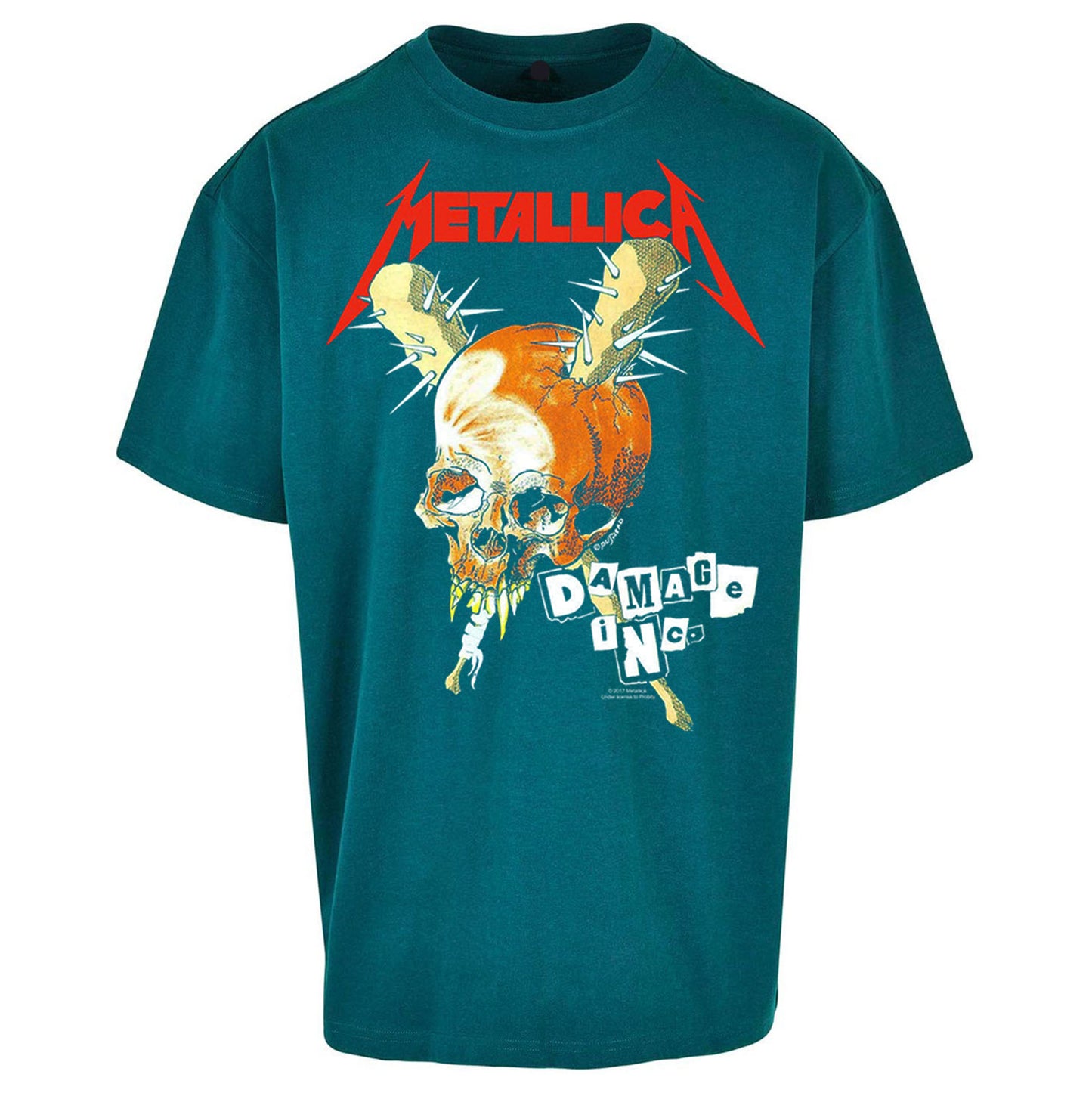 Metallica Damage Inc. Oversized T Shirt
