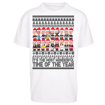 Darts Christmas Oversized T Shirt