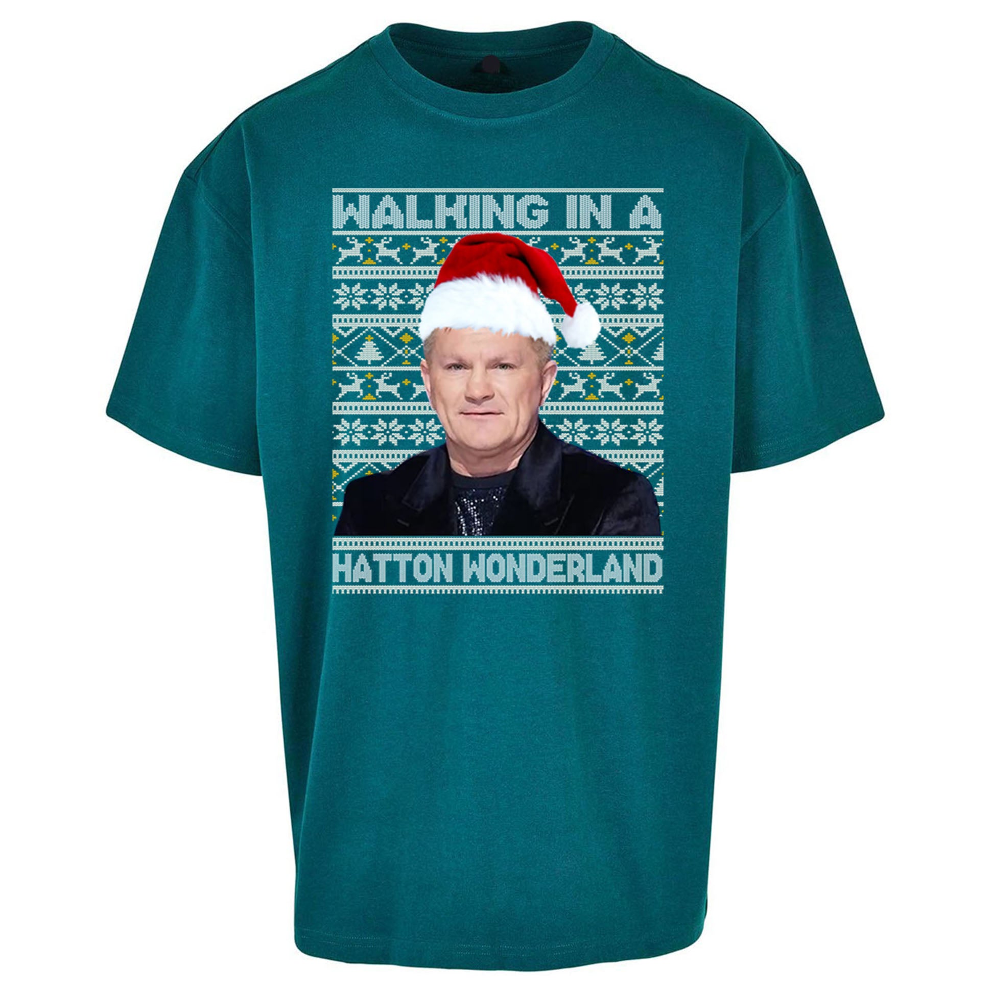 Ricky Hatton Christmas Oversized T Shirt