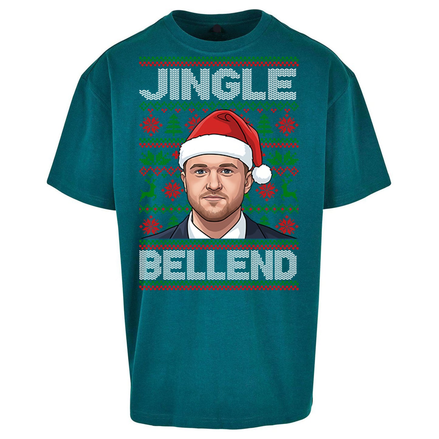 Tommy Robinson Jingle Bell Oversized T Shirt