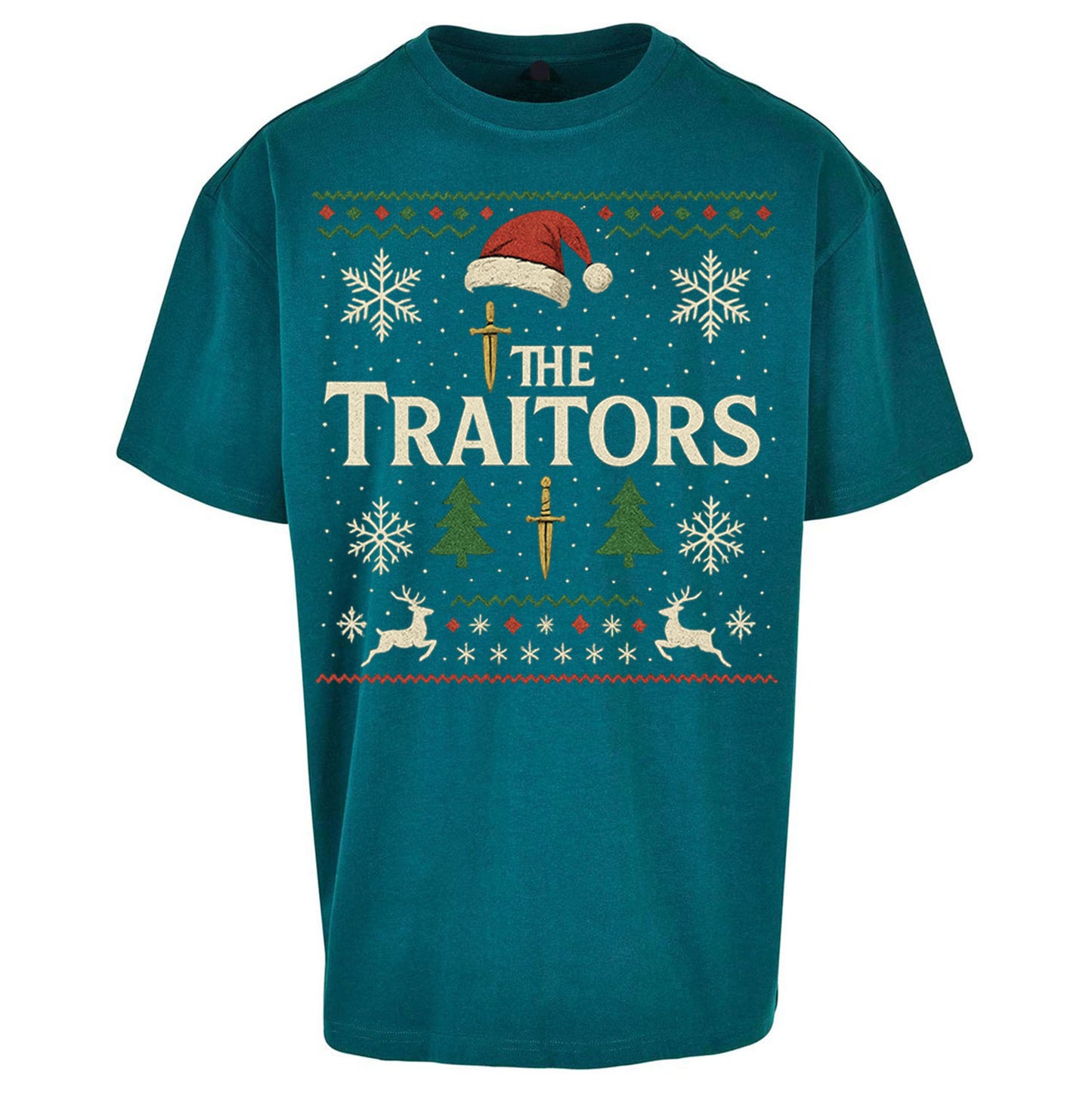 The Traitors Christmas Oversized T Shirt