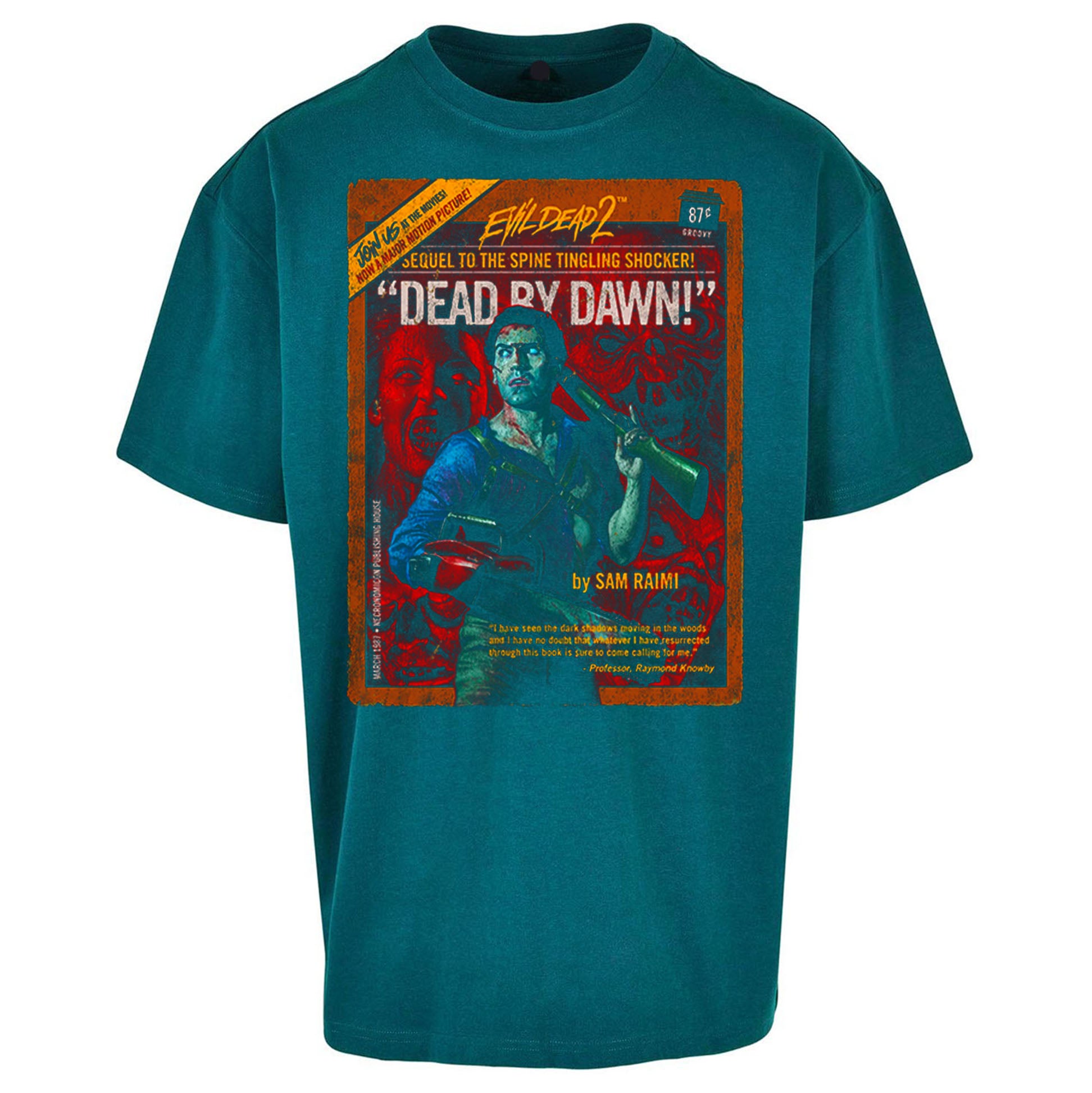 Evil Dead 2 Dead By Dawn Oversized T Shirt 