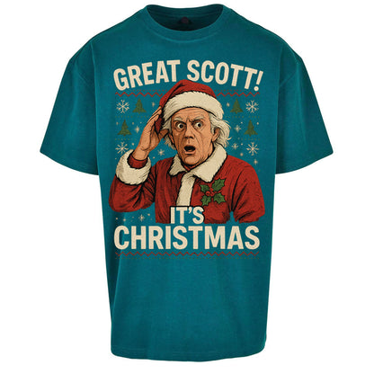 Back to the Future Doc Brown Oversized T Shirt 