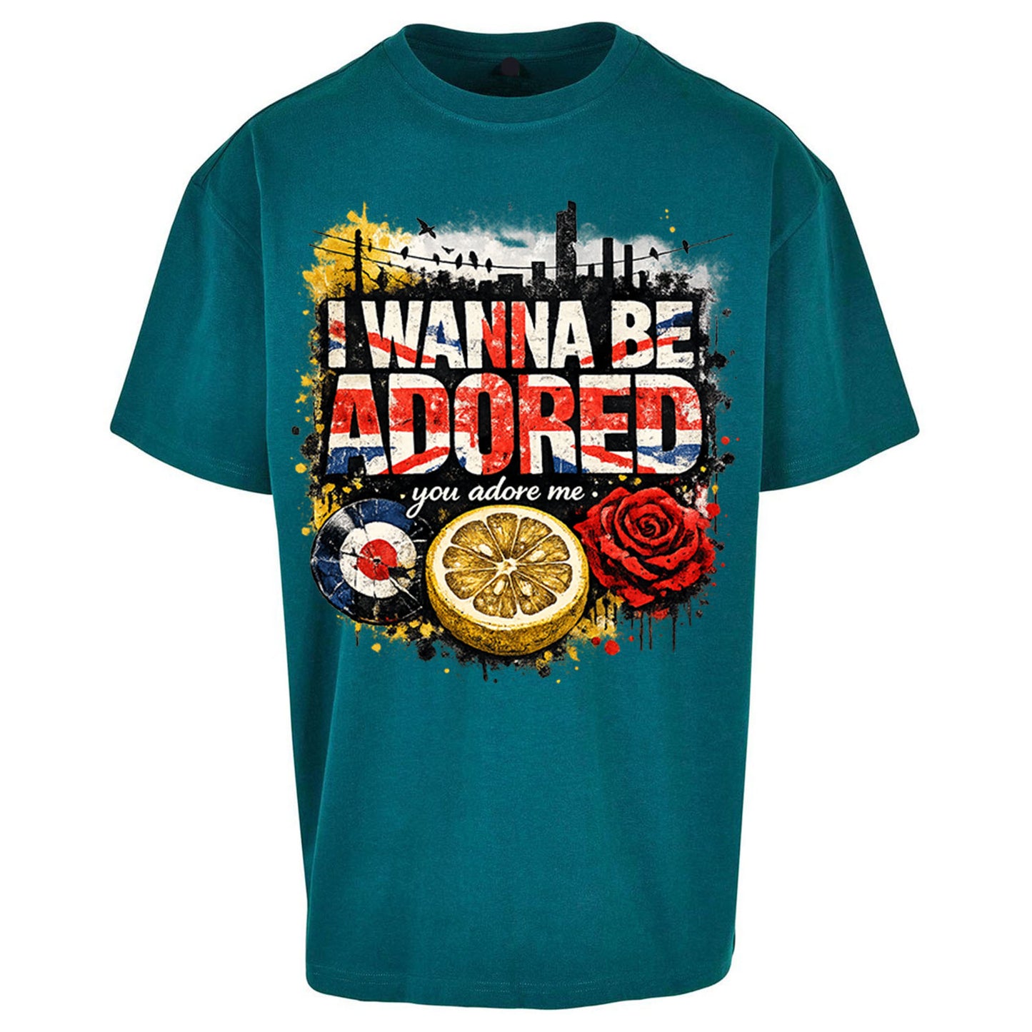I Wanna Be Adored Oversized T Shirt
