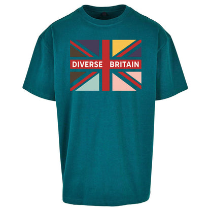 Diverse Britain Oversized T Shirt