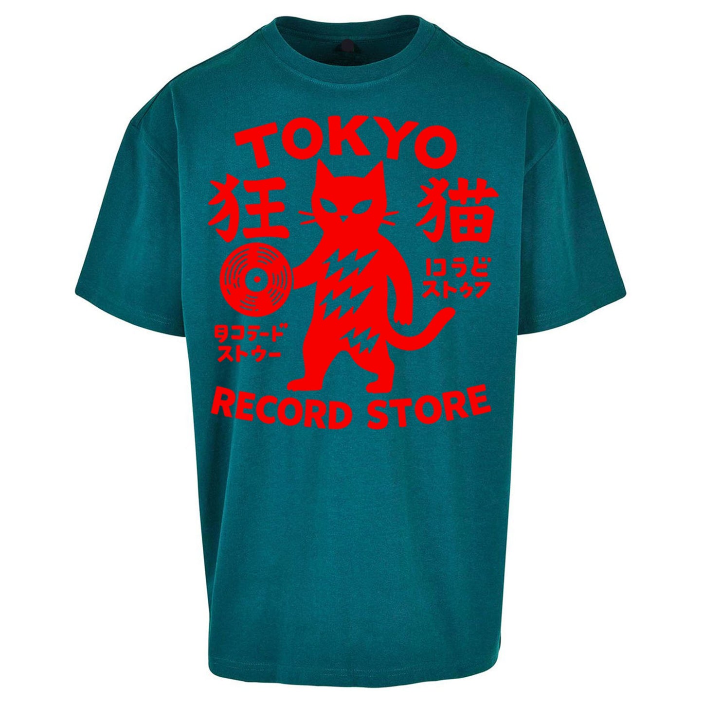 Tokyo Record Store Oversized T Shirt