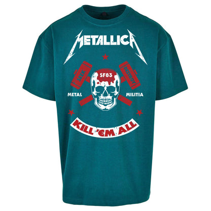 Metallica Seek Destroy Oversized T Shirt