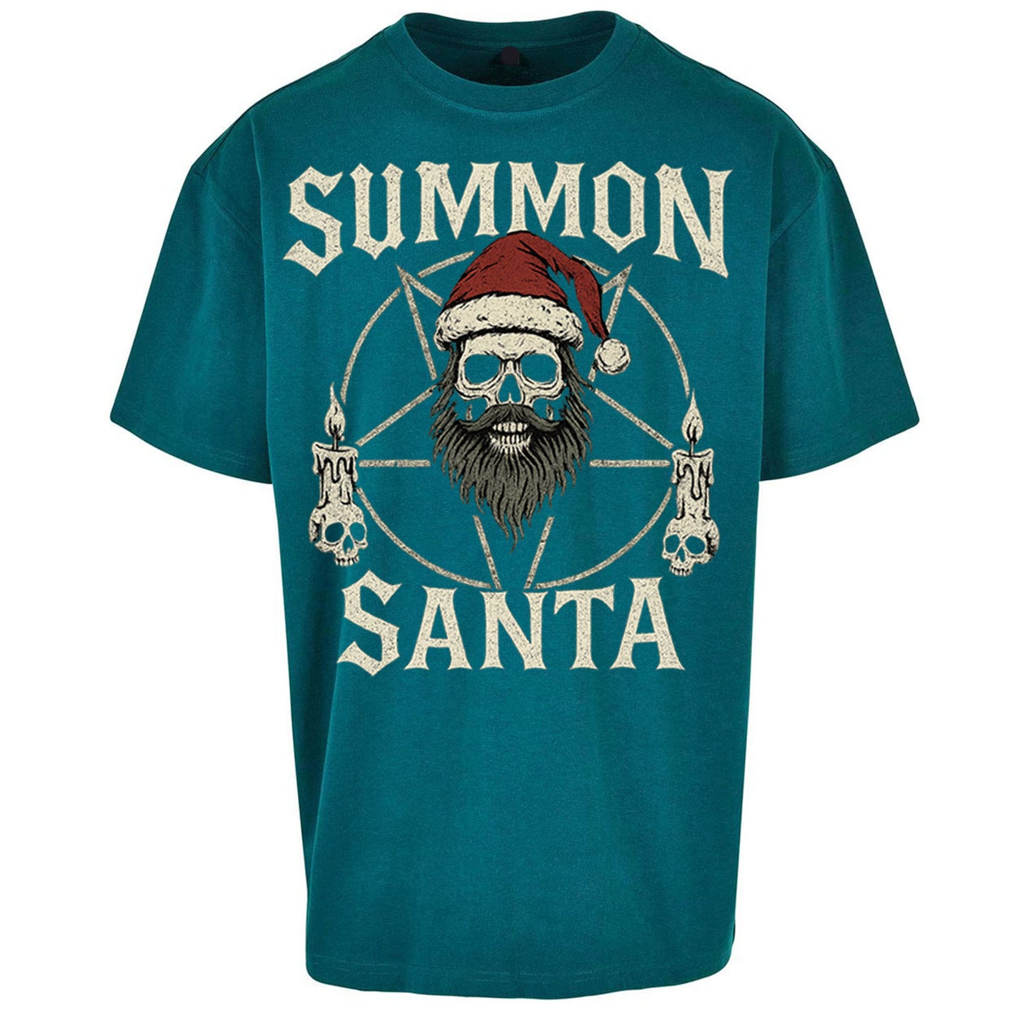 Goth Christmas Oversized T Shirt