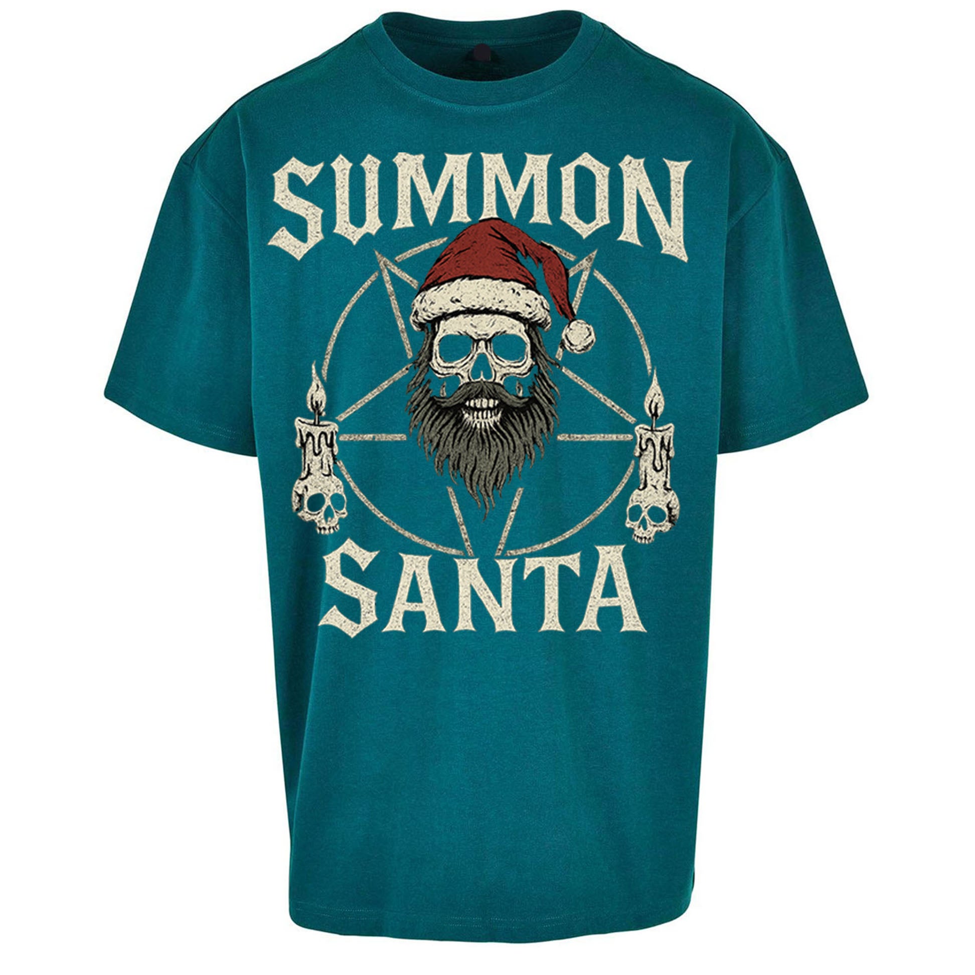 Goth Christmas Oversized T Shirt