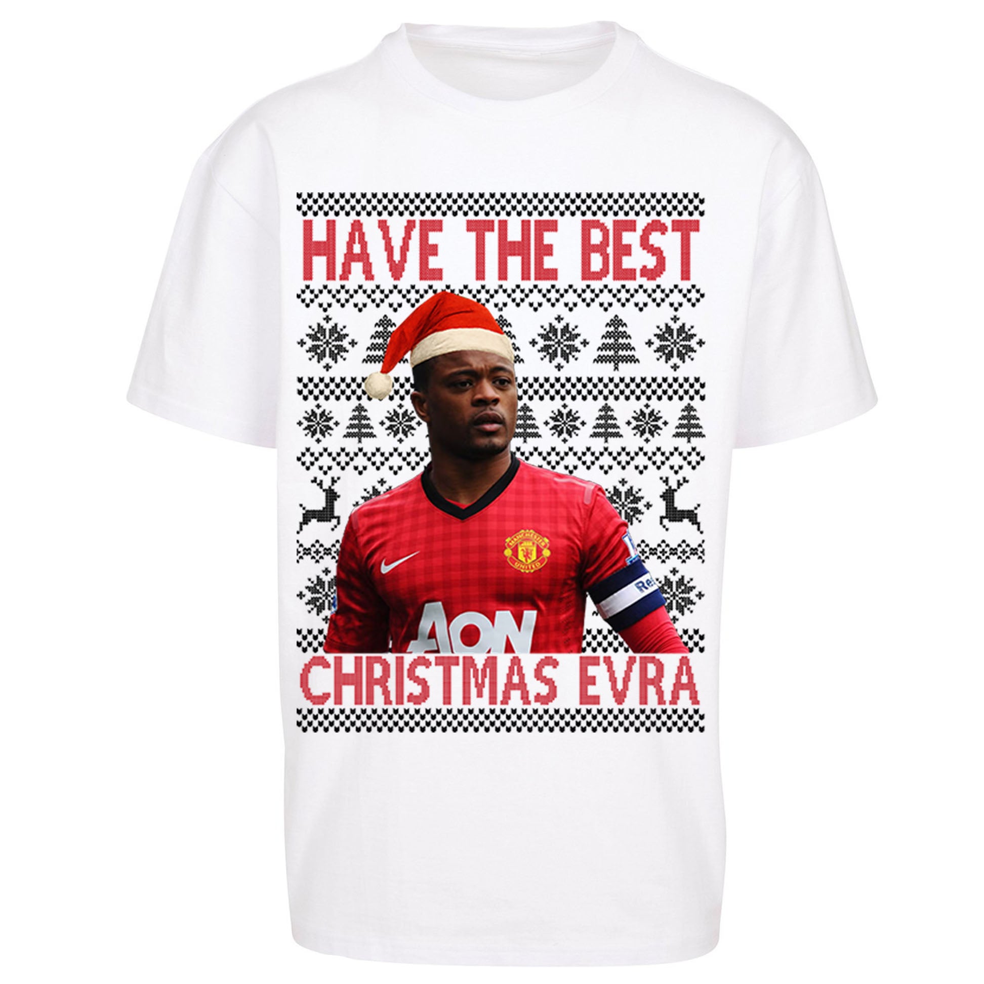 Man Utd Xmas Oversized T Shirt