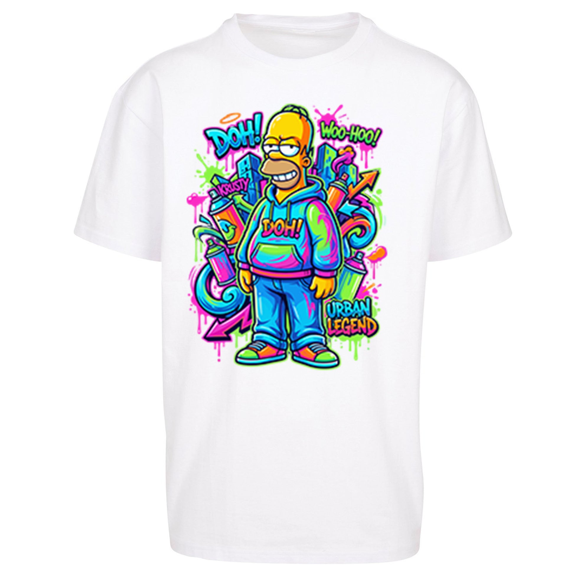 Homer Simpson Oversized T Shirt