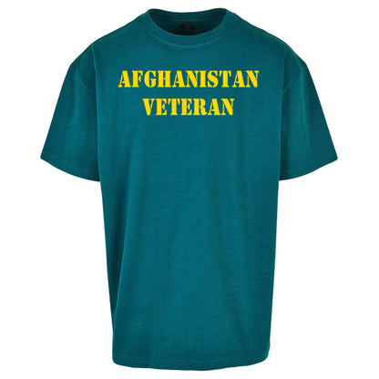 Afghanistan Veteran Oversized T Shirt 