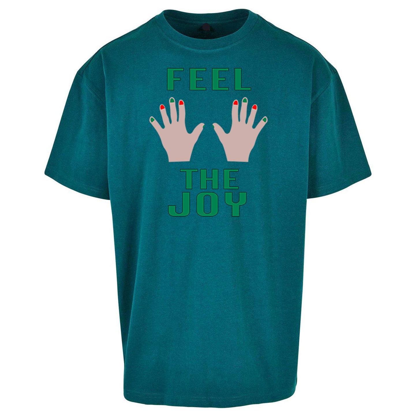 Rude christmas Oversized T Shirt