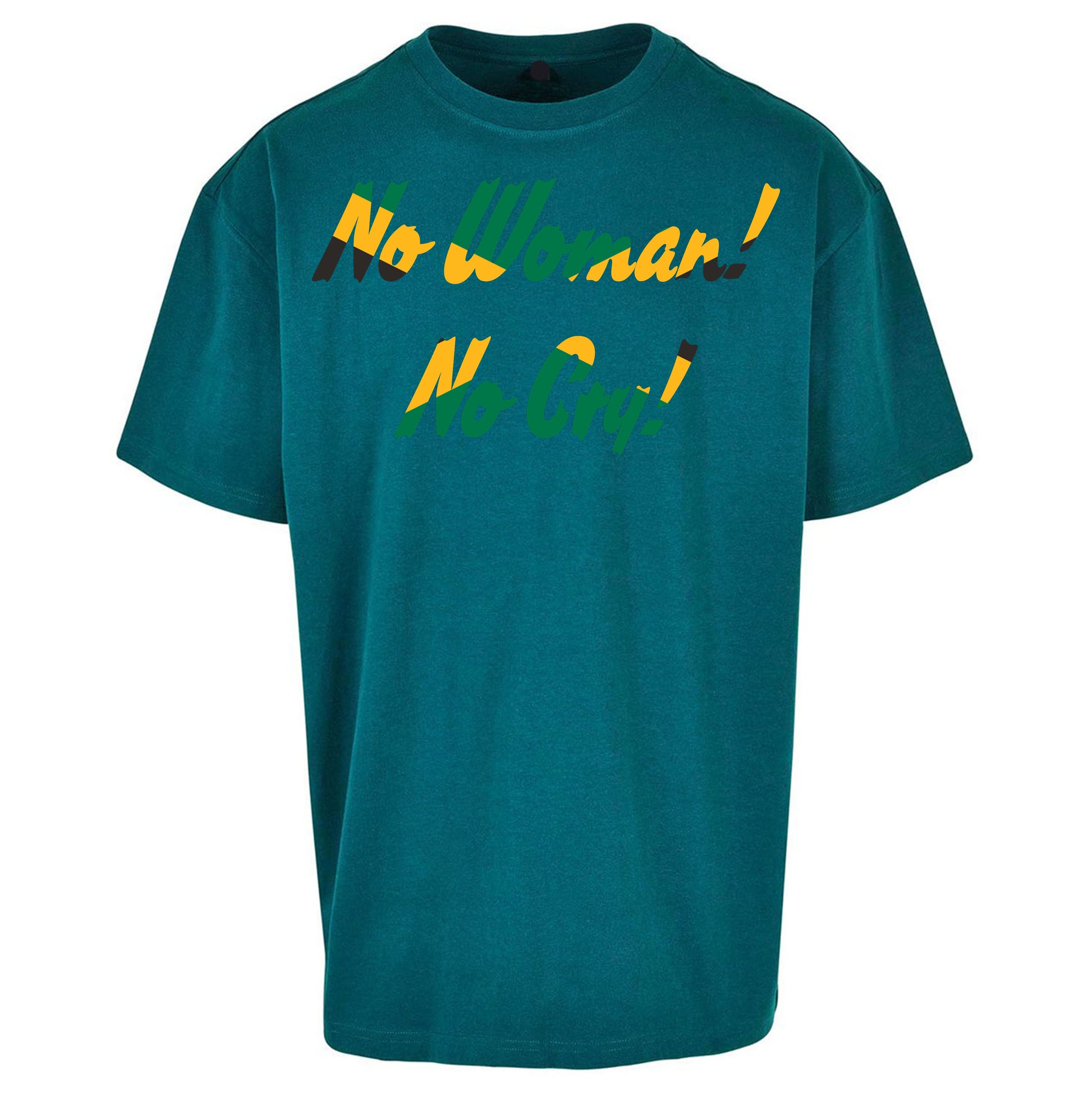 No Woman No Cry Oversized T Shirt