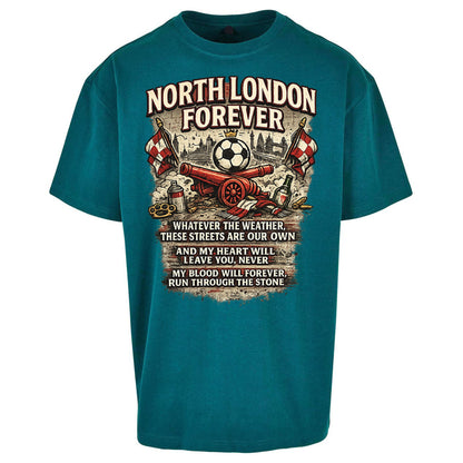 Arsenal North London Forever Oversized T Shirt