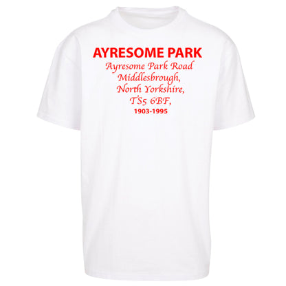 Middlesbrough Ayresome Park Oversized T Shirt