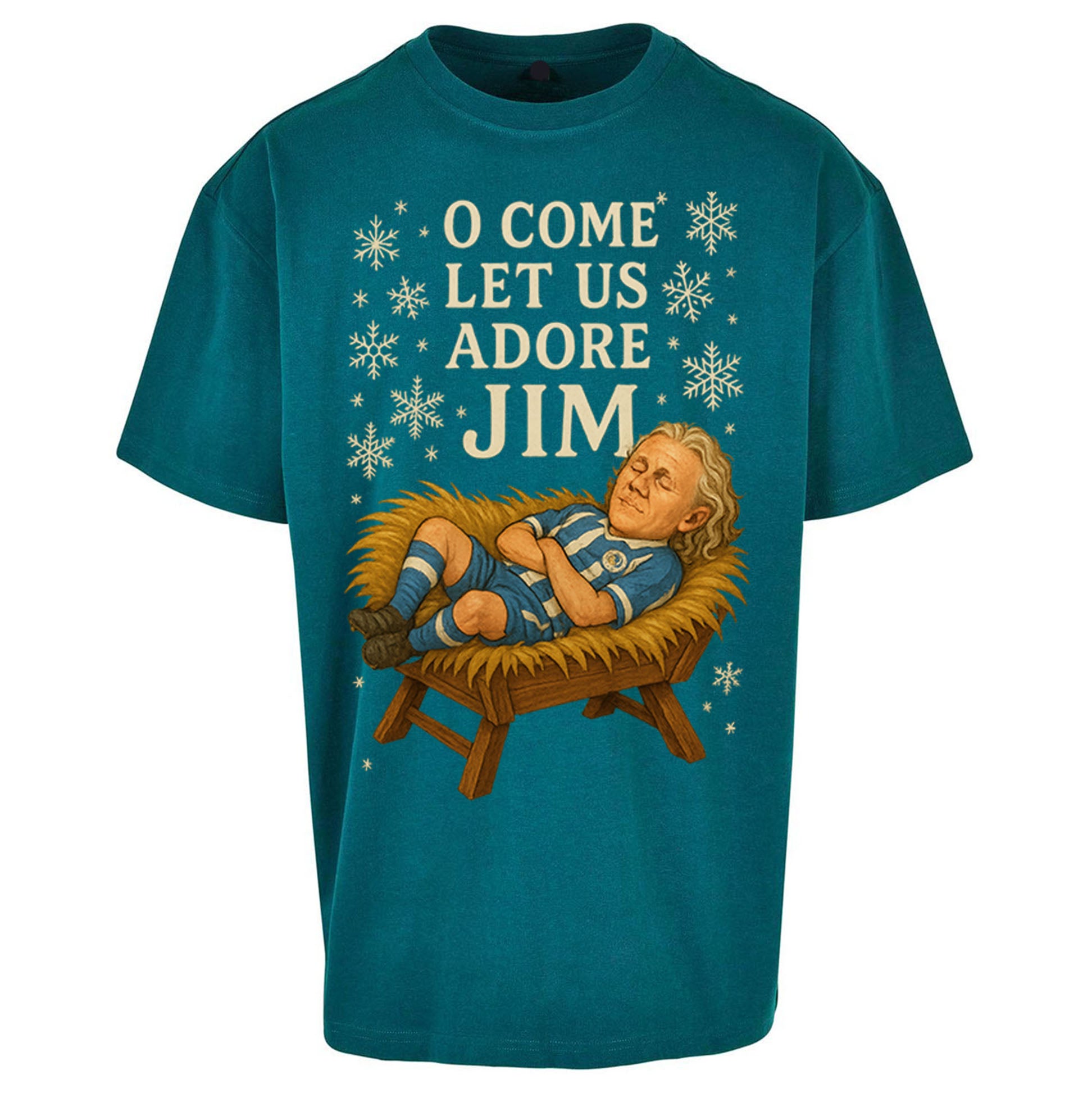 Wigan Athletic Christmas Oversized T Shirt