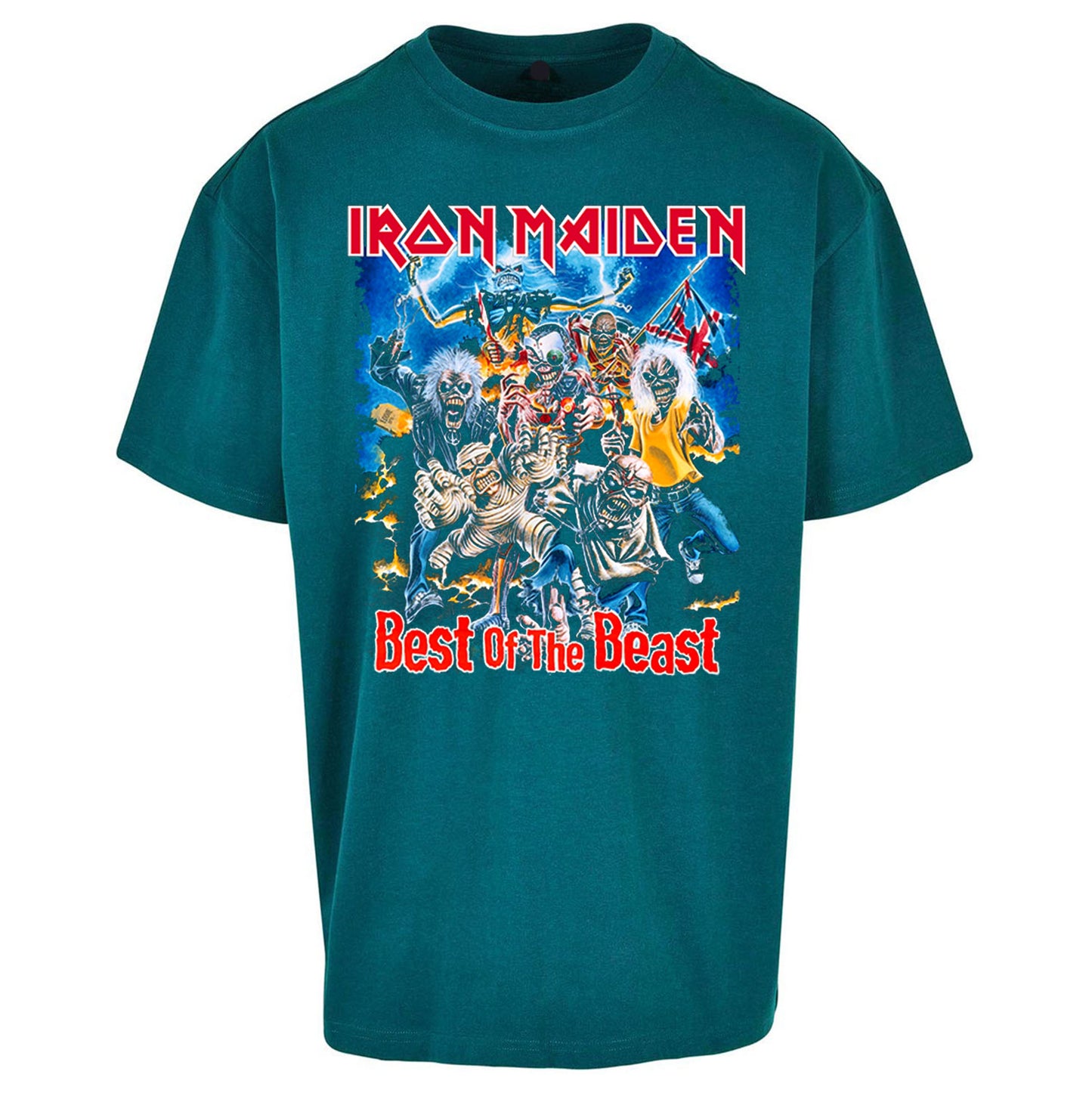Iron Maiden Best Of The Beast Oversized T Shirt
