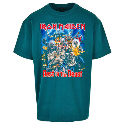 Iron Maiden Best Of The Beast Oversized T Shirt