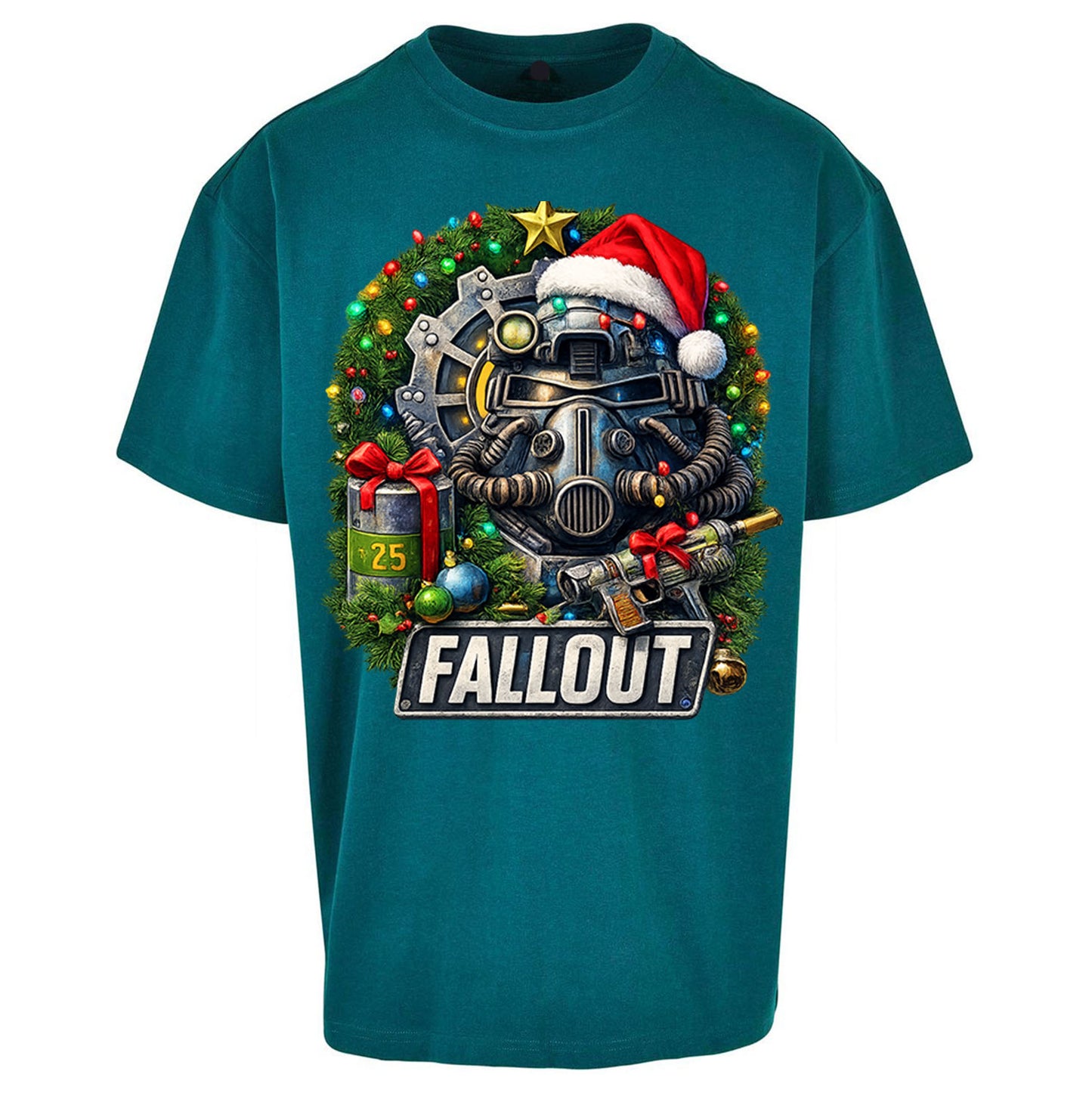 Fallout Christmas Oversized T Shirt