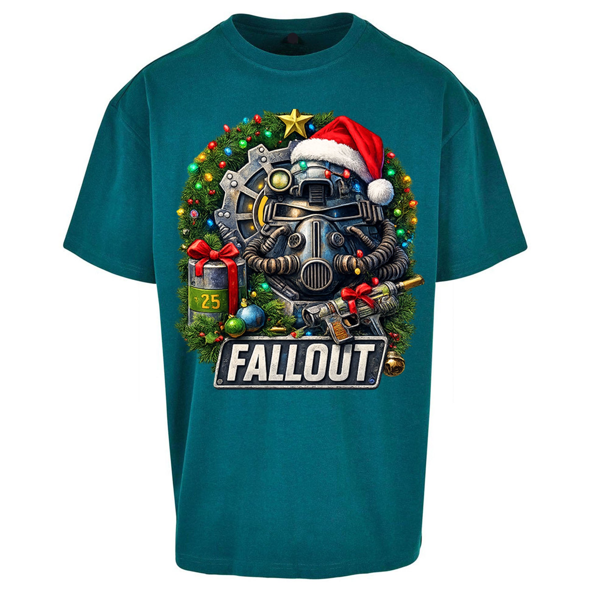 Fallout Christmas Oversized T Shirt