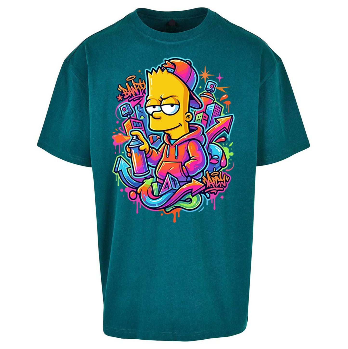 Bart Simpson Oversized T Shirt