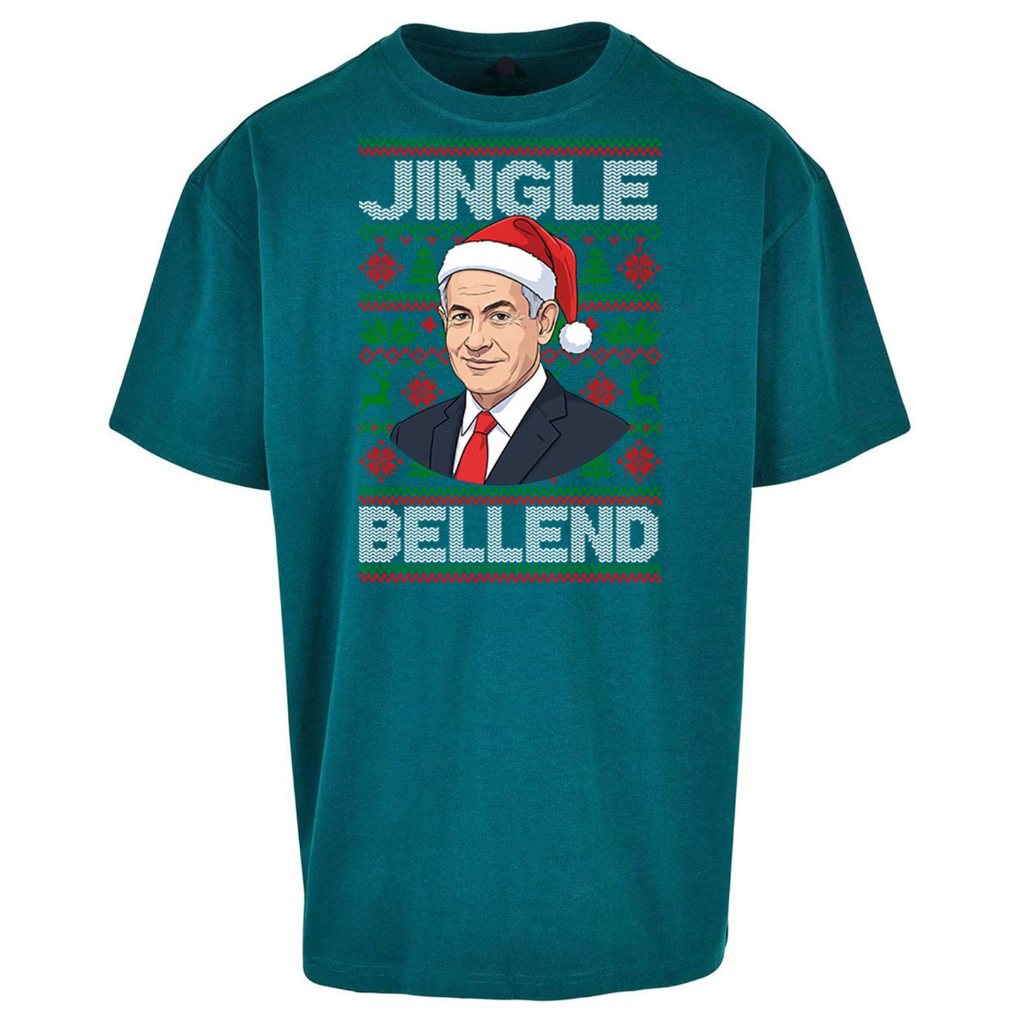 Jingle Bell End Oversized T Shirt