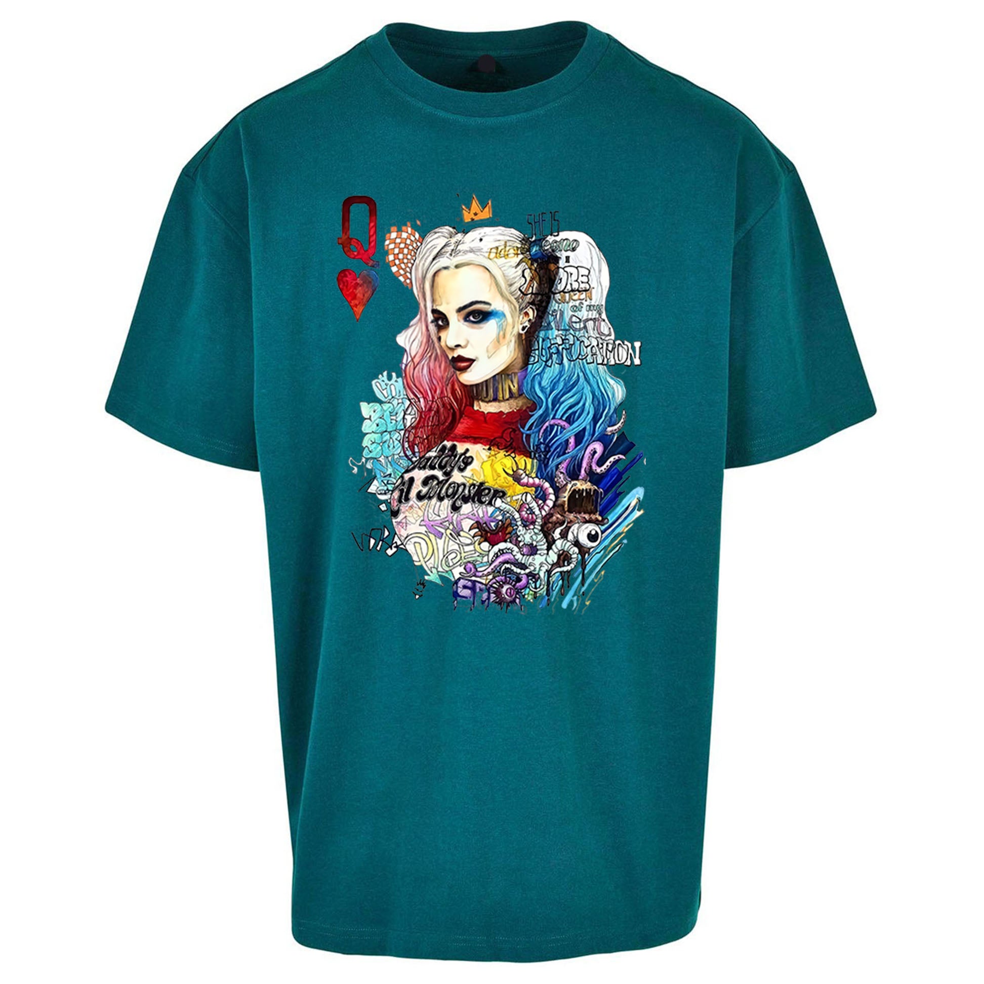 Harley Quinn Oversized T Shirt