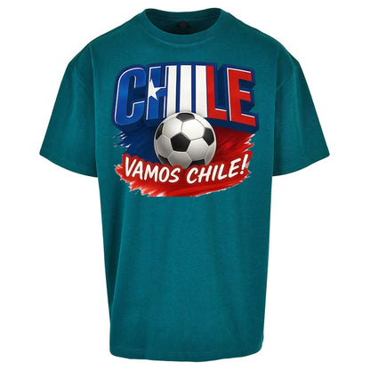 Chile Retro World Cup Oversized T Shirt