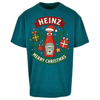 Heinz Christmas Oversized T Shirt