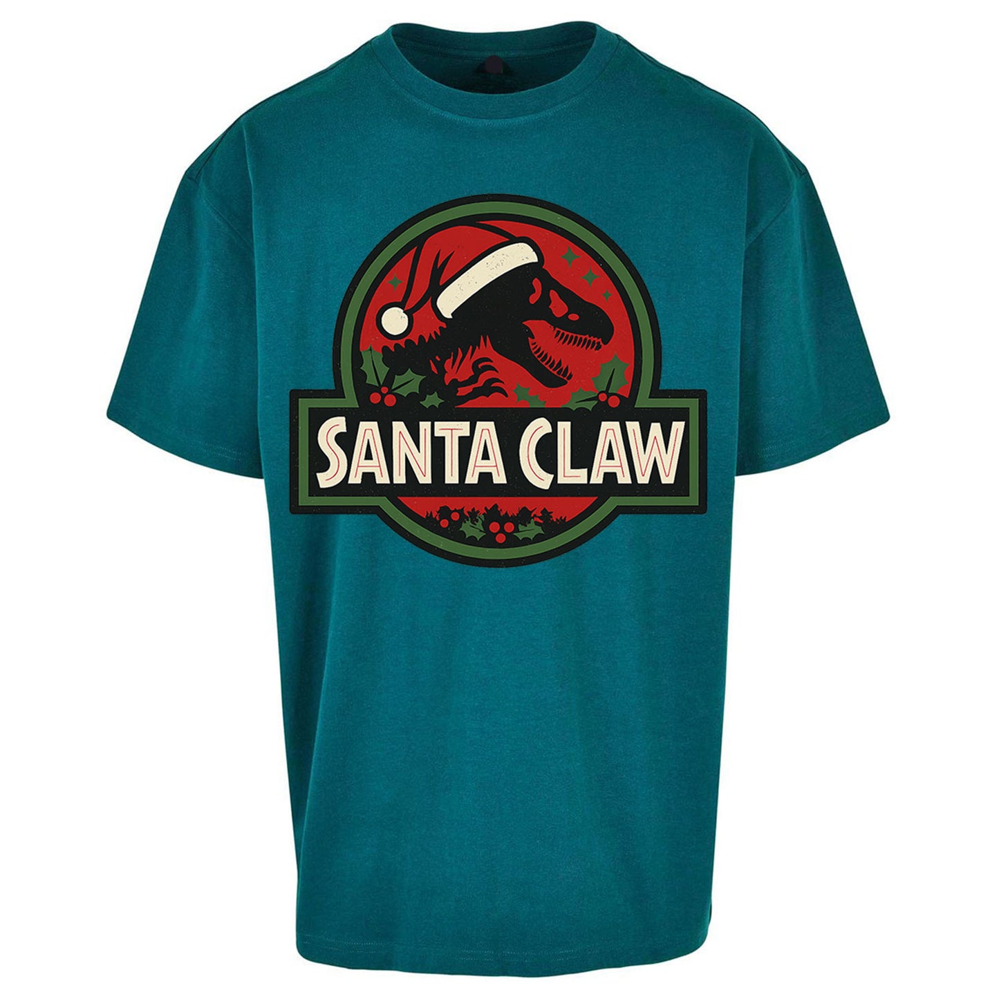 Jurassic Park Christmas Oversized T Shirt