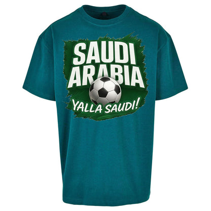 Saudi Arabia Retro World Cup Oversized T Shirt