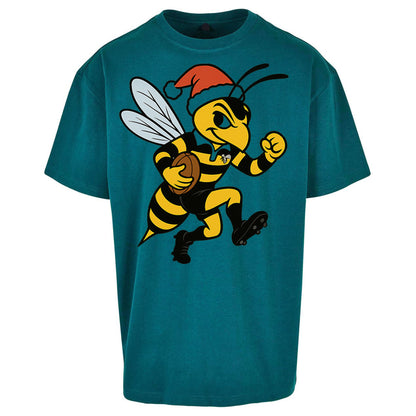 Wasps Rugby Christmas Oversized T Shirt