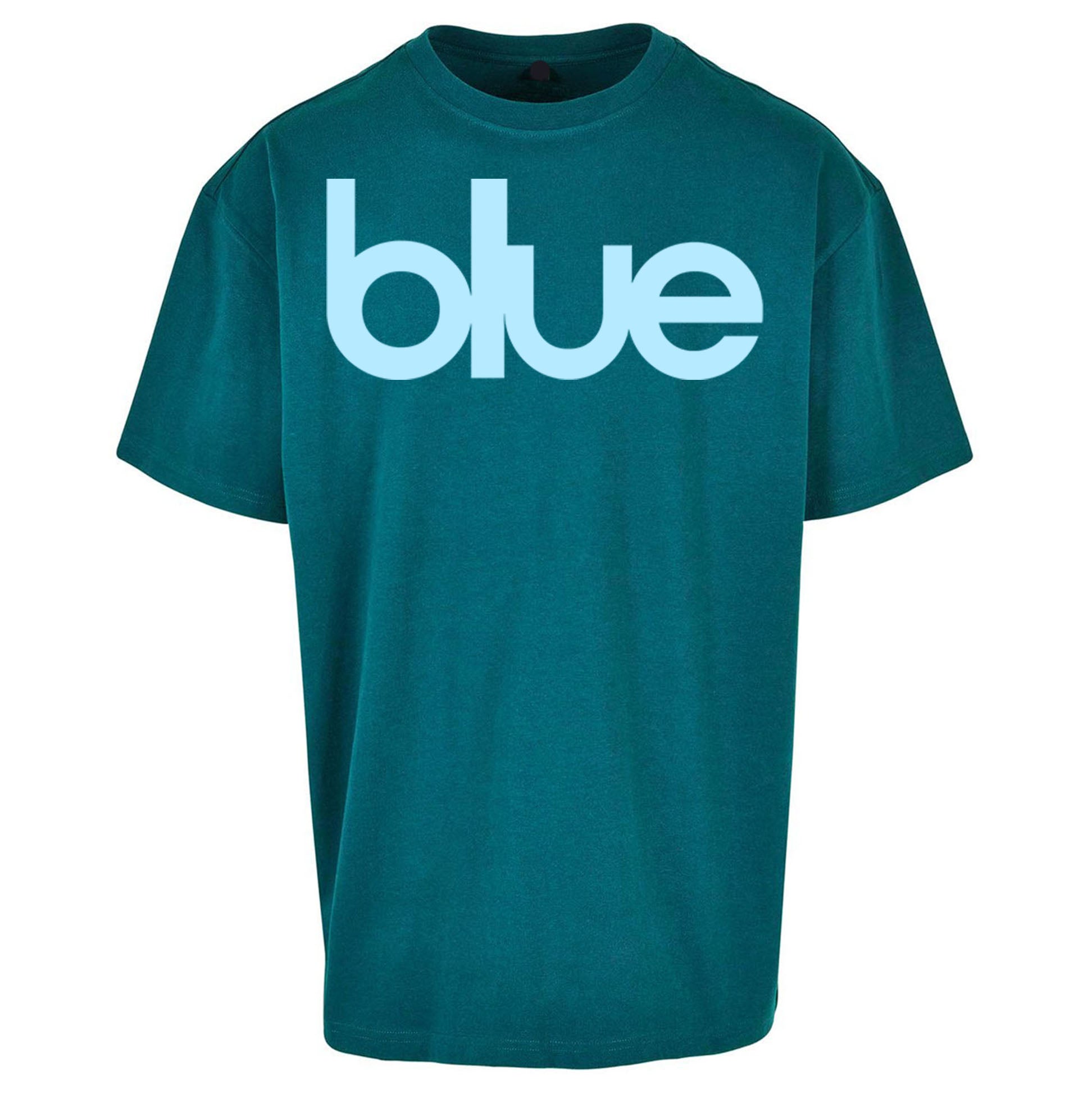 Blue Blur Robbie Williams Oversized T Shirt