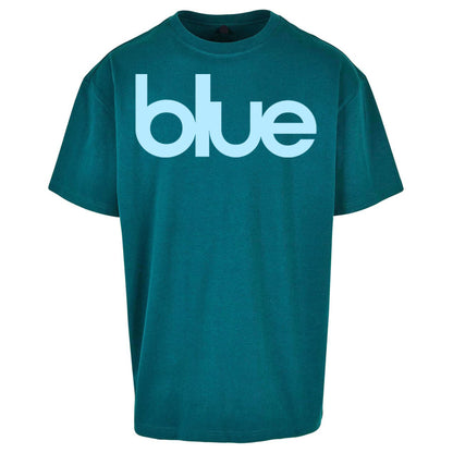 Blue Blur Robbie Williams Oversized T Shirt