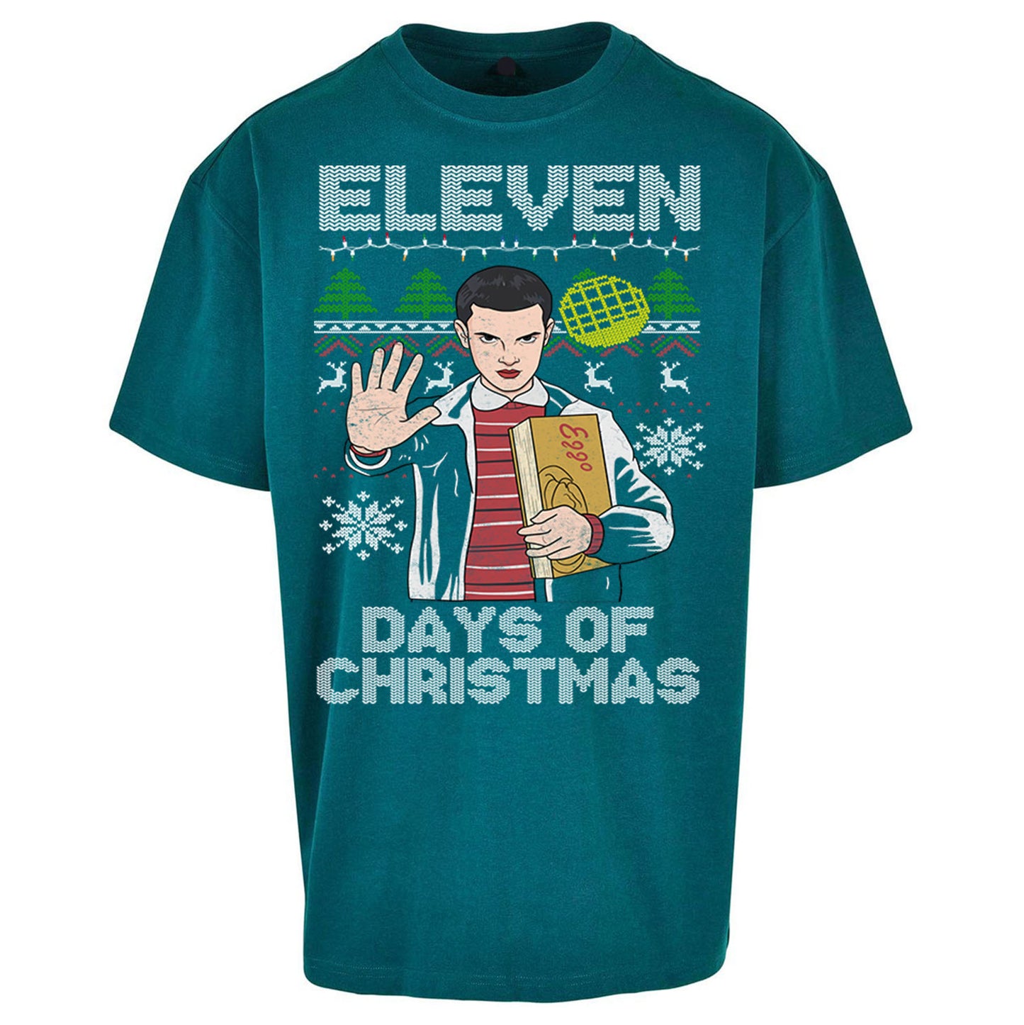 Eleven Christmas Oversized T Shirt