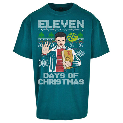 Eleven Christmas Oversized T Shirt