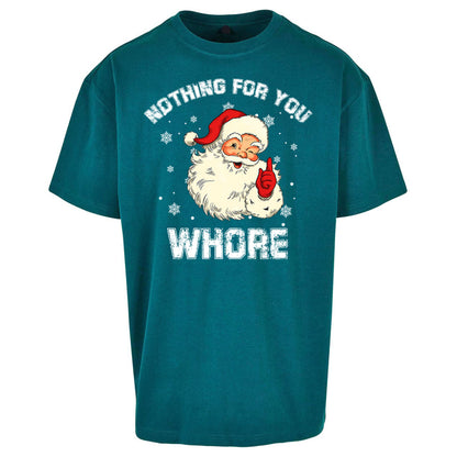 Christmas Whore Oversized T Shirt