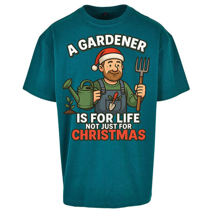 Gardener Christmas Oversized T Shirt