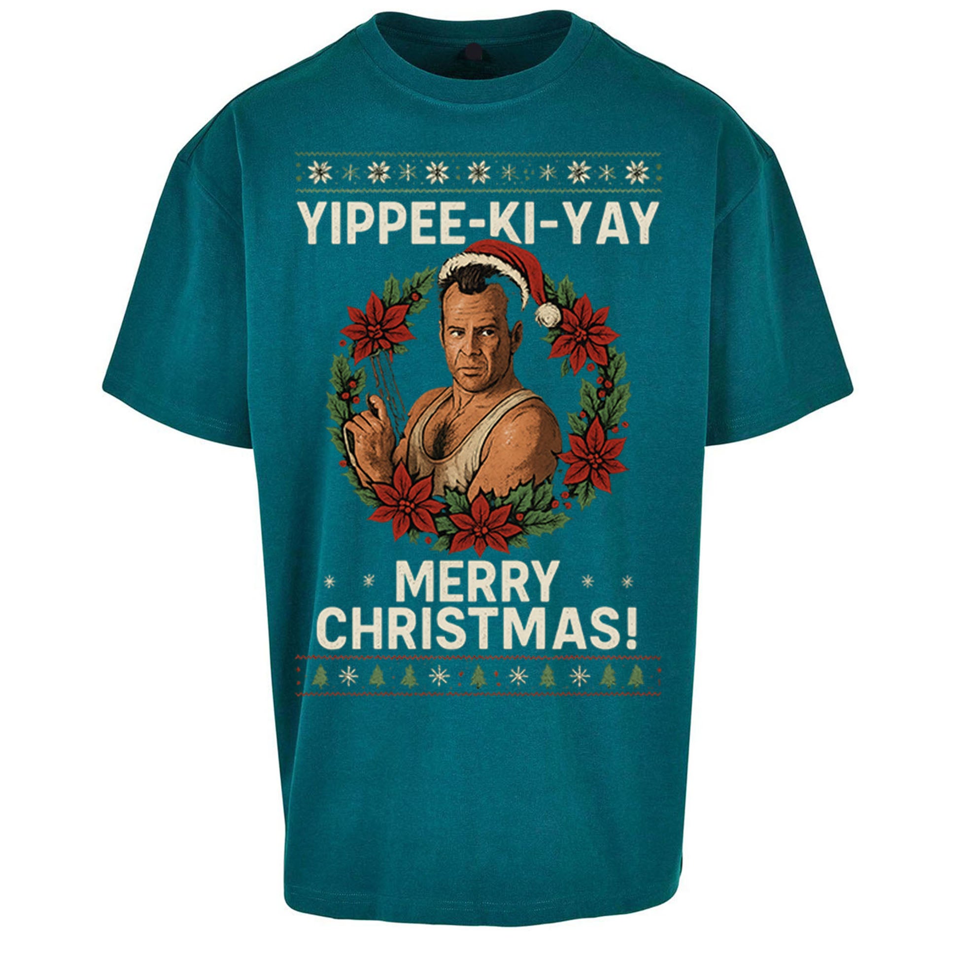 Yippee-Ki-Yay Die Hard Oversized T Shirt 