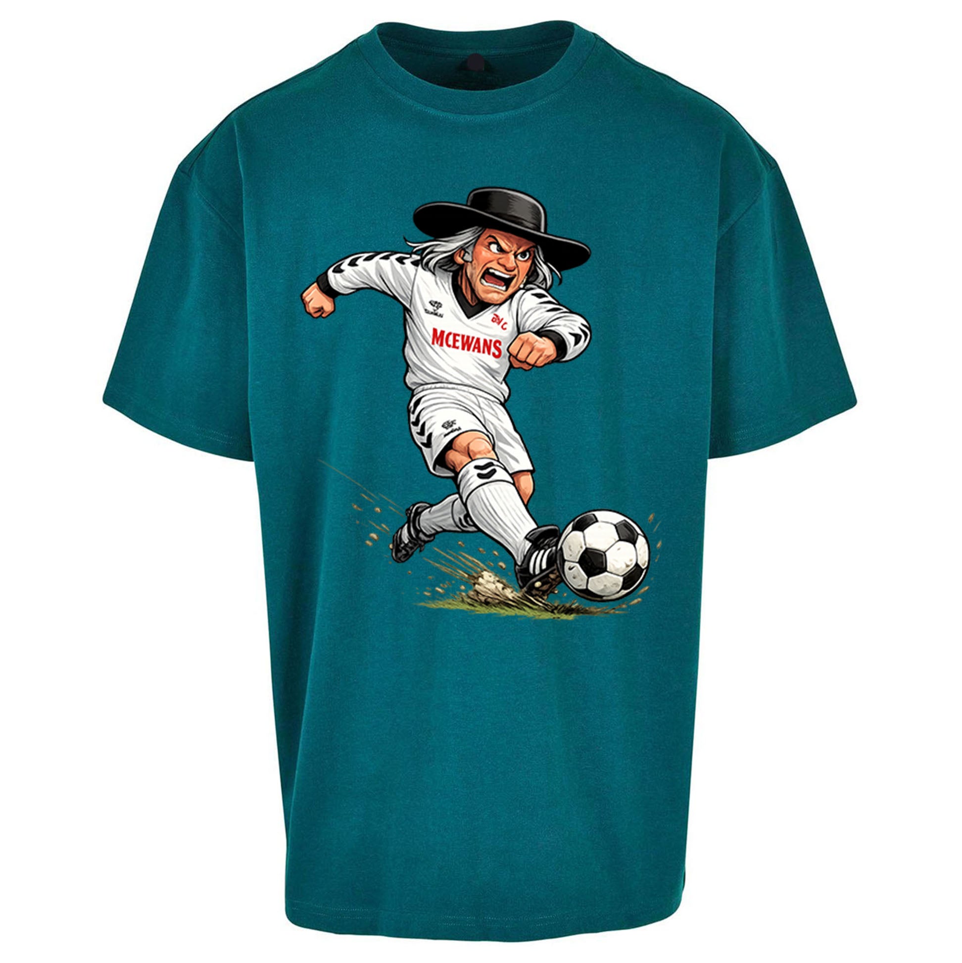 Classic Darlington Football Oversized T Shirt 